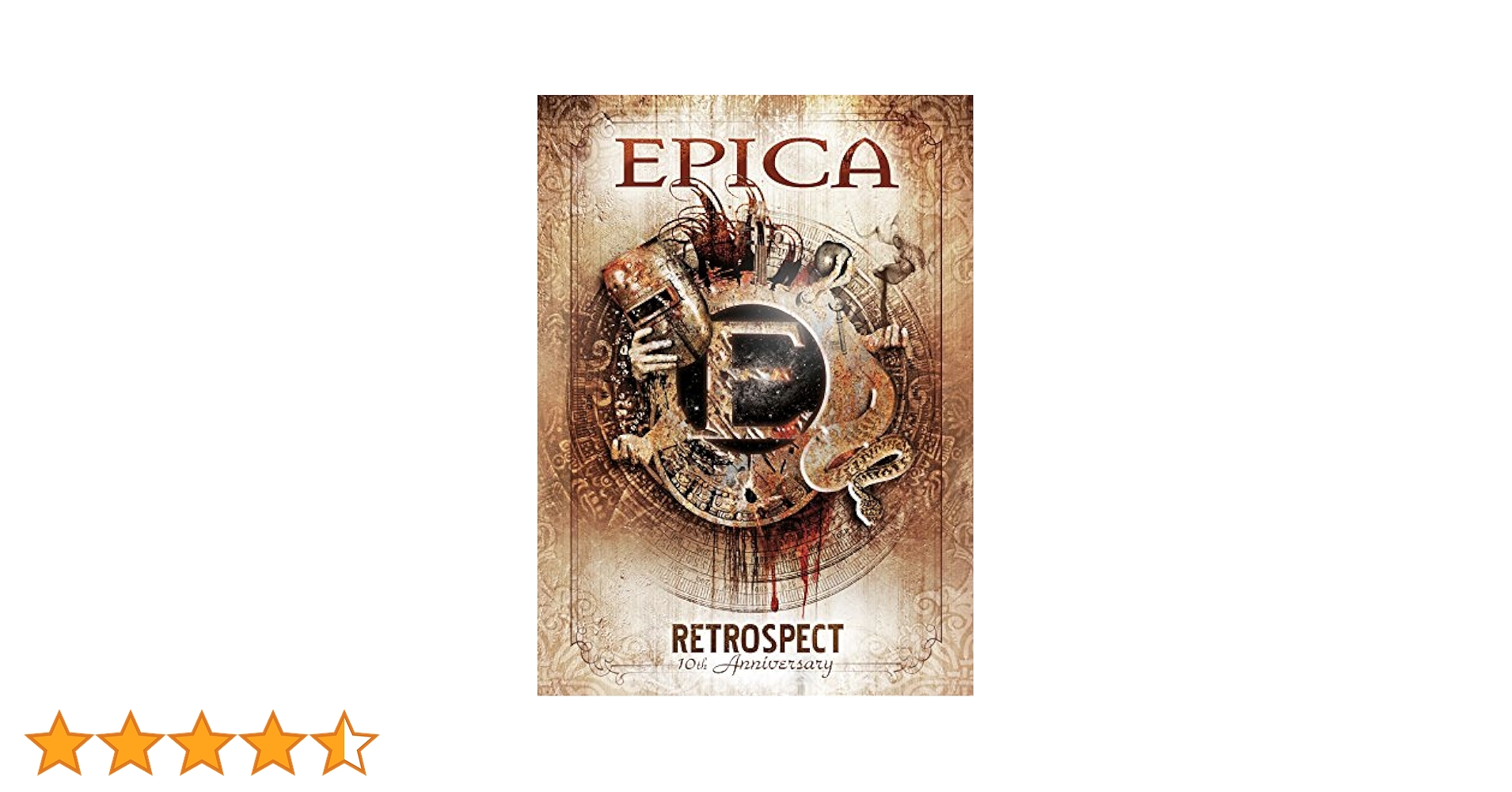 DVD2枚＋CD3枚【EPICA エピカ RETROSPECT】 DVD2枚＋CD3枚【EPICA エピカ RETROSPECT】 Epica - Retrospect